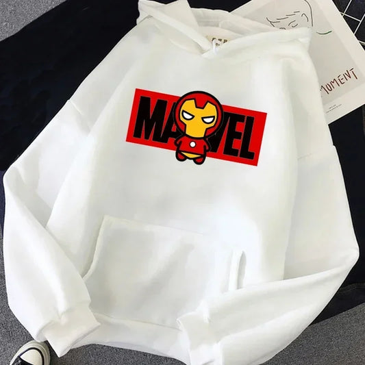 Hoodie Marvel Iron Man Cartoon