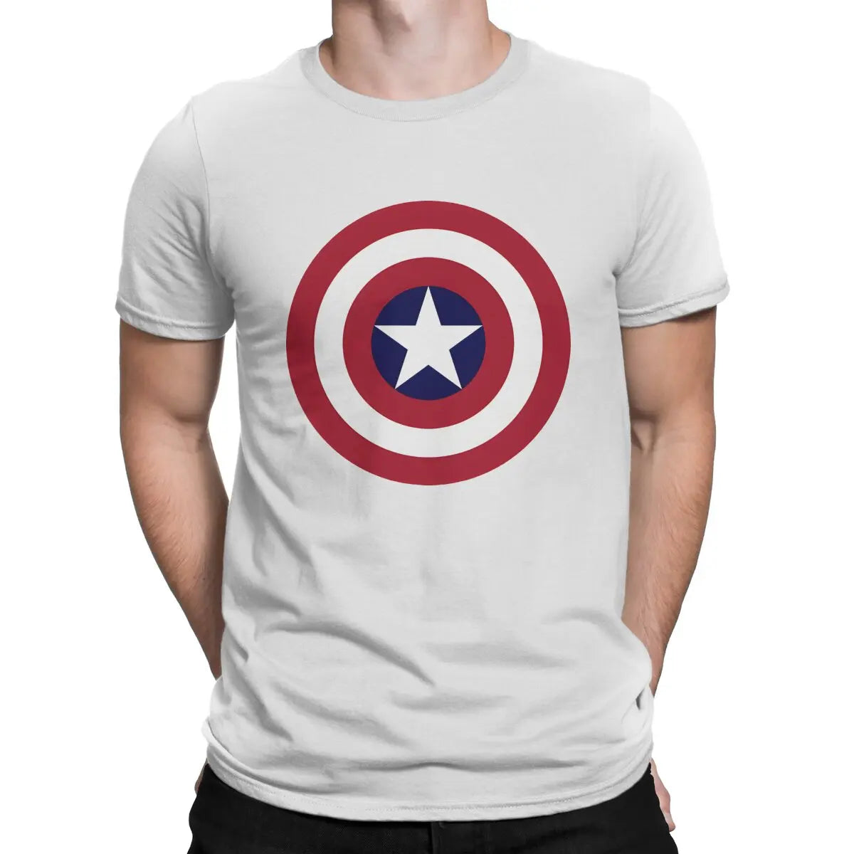 T-Shirt Bouclier Etoile de Captain America