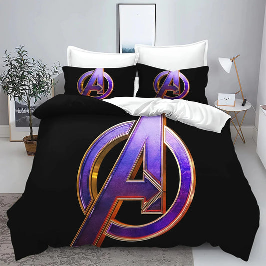 Housse de Couette Logo Avengers
