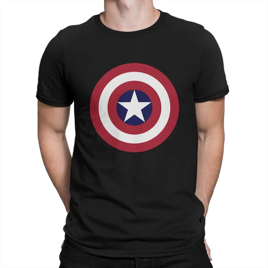 T-Shirt Bouclier Etoile de Captain America