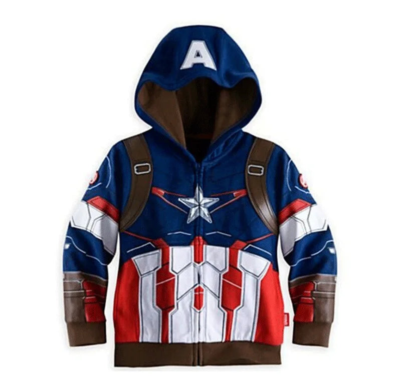 Pull à Capuche Enfant Captain America